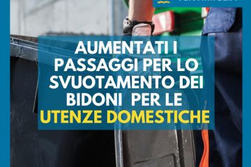 Ventimiglia, potenziato il servizio pomeridiano e festivo di raccolta dei rifiuti per le utenze domestiche