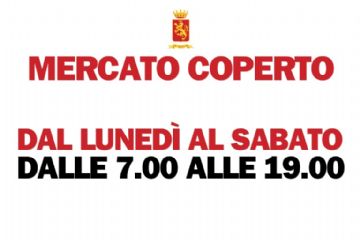Mercato coperto, si torna agli orari ante-incendio: apertura tutti i giorni dalle 7 alle 19
