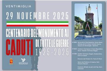 Centenario del Monumento ai Caduti di tutte le Guerre - 29 Novembre 2025